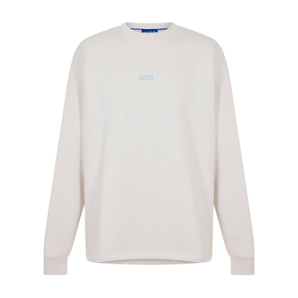 Hugo Mens Naviu Back Print Sweatshirt / White